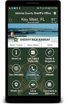 Monroe County Sheriff android App screenshot 3